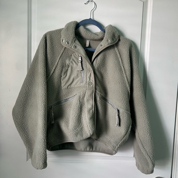Free People Movement Hit The Slopes Fleece Jacket - Picture 2 of 6